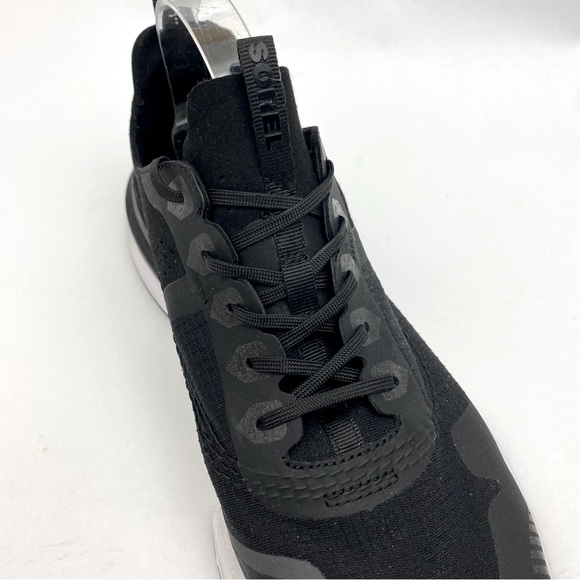 Sorel Mens Kinetic Ripstop Sneakers Color Black/White Midsoles. SZ 10 - Picture 8 of 11